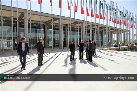 گزارش تصویری بازدید دکترحسین اسفهبدی از نمایشگاه شهرآفتاب (2)