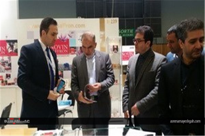 گزارش تصویری بازدید معاون وزیر کار ، تعاون و امور اجتماعی از پاویون جمهوری اسلامی ایران در نمایشگاه سیال