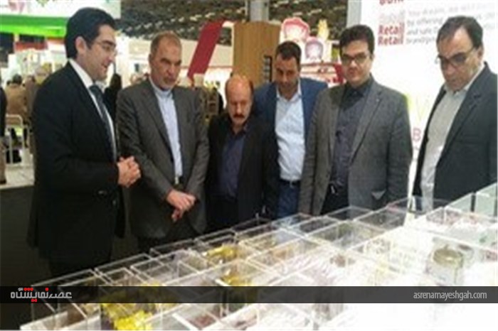 گزارش تصویری بازدید معاون وزیر کار ، تعاون و امور اجتماعی از پاویون جمهوری اسلامی ایران در نمایشگاه