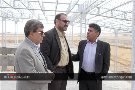 بازدید معاون هماهنگی امور عمرانی و معاون امور اقتصادی و منابع انسانی استاندار همدان از سایت در حال ا