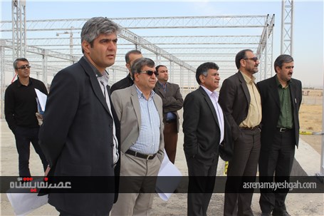 بازدید معاون هماهنگی امور عمرانی و معاون امور اقتصادی و منابع انسانی استاندار همدان از سایت در حال ا