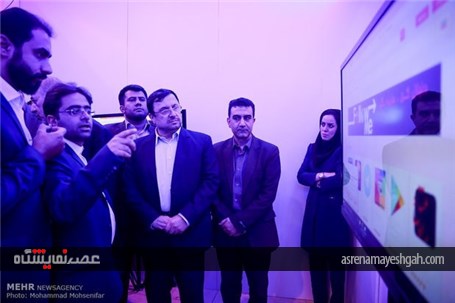 گزارش تصویری افتتاح نمایشگاه رسانه های دیجیتال