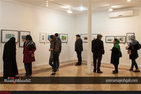 گزارش تصویری نمایشگاه تصویرگران در گالری‌های خانه هنرمندان ایران