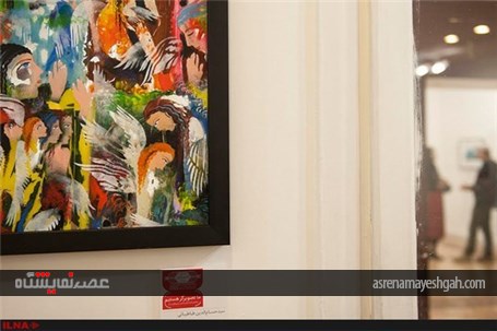 گزارش تصویری نمایشگاه تصویرگران در گالری‌های خانه هنرمندان ایران