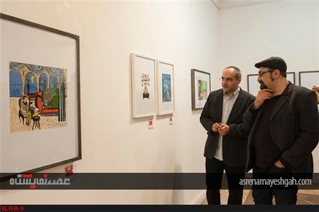 گزارش تصویری نمایشگاه تصویرگران در گالری‌های خانه هنرمندان ایران