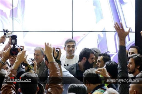 عابدزاده نمایشگاه‌حمل‌و‌نقل را به‌هم‌ریخت
