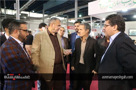 گزارش تصویری بازدید قائم مقام سازمان همیاری شهرداری ها و دهیاری های کشور از چهاردهمین نمایشگاه بین ا