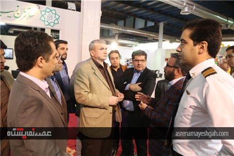 گزارش تصویری بازدید قائم مقام سازمان همیاری شهرداری ها و دهیاری های کشور از چهاردهمین نمایشگاه بین ا