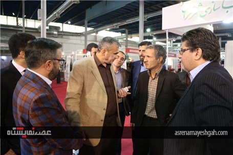 گزارش تصویری بازدید قائم مقام سازمان همیاری شهرداری ها و دهیاری های کشور از چهاردهمین نمایشگاه بین ا