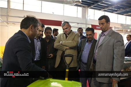 گزارش تصویری بازدید قائم مقام سازمان همیاری شهرداری ها و دهیاری های کشور از چهاردهمین نمایشگاه بین ا