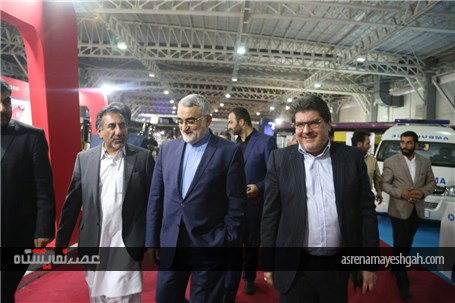 گزارش تصویری بازدید رئیس کمیسیون سیاست خارجی و امنیت ملی مجلس شورای اسلامی از چهاردهمین نمایشگاه بین