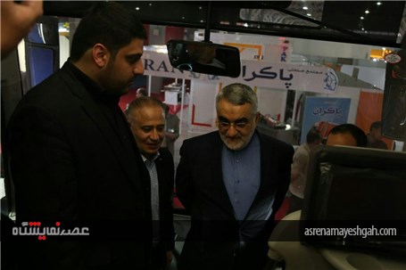 گزارش تصویری بازدید رئیس کمیسیون سیاست خارجی و امنیت ملی مجلس شورای اسلامی از چهاردهمین نمایشگاه بین