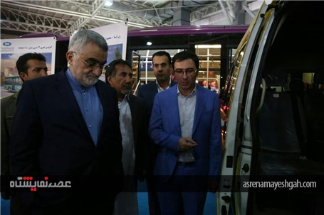 گزارش تصویری بازدید رئیس کمیسیون سیاست خارجی و امنیت ملی مجلس شورای اسلامی از چهاردهمین نمایشگاه بین