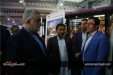 گزارش تصویری بازدید رئیس کمیسیون سیاست خارجی و امنیت ملی مجلس شورای اسلامی از چهاردهمین نمایشگاه بین