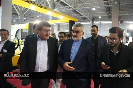 گزارش تصویری بازدید رئیس کمیسیون سیاست خارجی و امنیت ملی مجلس شورای اسلامی از چهاردهمین نمایشگاه بین