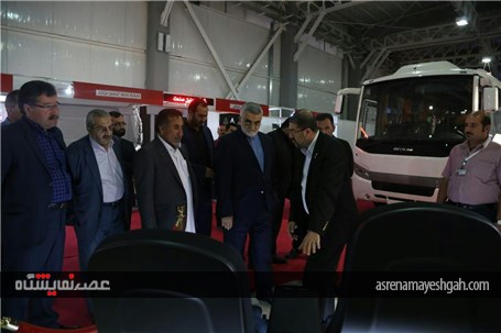 گزارش تصویری بازدید رئیس کمیسیون سیاست خارجی و امنیت ملی مجلس شورای اسلامی از چهاردهمین نمایشگاه بین