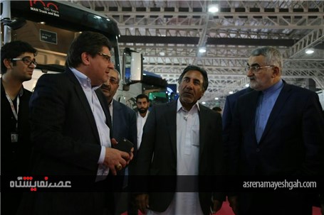 گزارش تصویری بازدید رئیس کمیسیون سیاست خارجی و امنیت ملی مجلس شورای اسلامی از چهاردهمین نمایشگاه بین