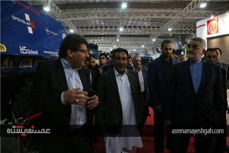 گزارش تصویری بازدید رئیس کمیسیون سیاست خارجی و امنیت ملی مجلس شورای اسلامی از چهاردهمین نمایشگاه بین