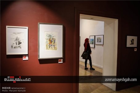گزارش تصویری نمایشگاه هفته تصویرگری در خانه هنرمندان