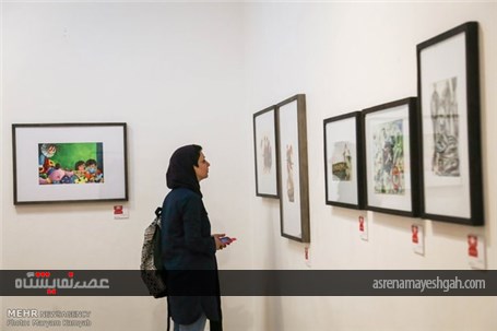 گزارش تصویری نمایشگاه هفته تصویرگری در خانه هنرمندان