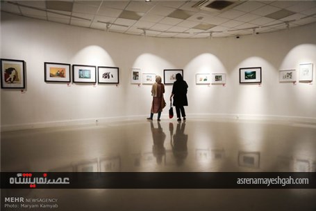 گزارش تصویری نمایشگاه هفته تصویرگری در خانه هنرمندان