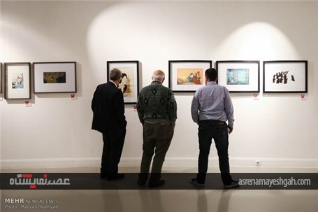 گزارش تصویری نمایشگاه هفته تصویرگری در خانه هنرمندان