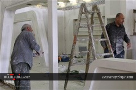 گزارش تصویری آماده سازی بیست و دومین نمایشگاه مطبوعات