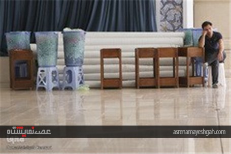 گزارش تصویری آماده سازی بیست و دومین نمایشگاه مطبوعات