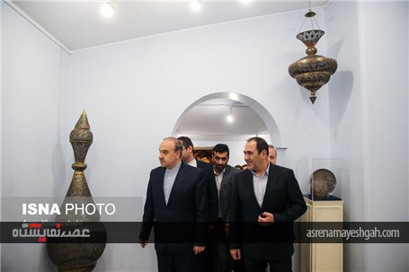 گزارش تصویری افتتاح نمایشگاه موزه صنایع دستی کاخ سعدآباد