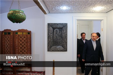 گزارش تصویری افتتاح نمایشگاه موزه صنایع دستی کاخ سعدآباد