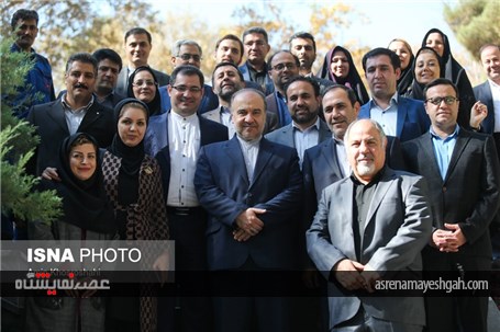 گزارش تصویری افتتاح نمایشگاه موزه صنایع دستی کاخ سعدآباد