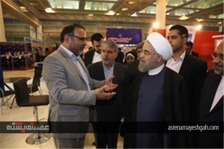 گزارش تصویری بازدید رییس‌جمهور از بیست و دومین نمایشگاه مطبوعات