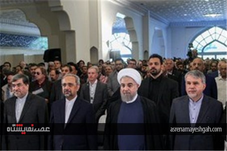گزارش تصویری بازدید رییس‌جمهور از بیست و دومین نمایشگاه مطبوعات