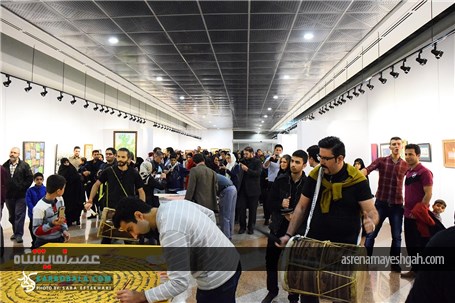 گزارش تصویری از نمایشگاه خوشنویسی و تایپوگرافی &#171;اردات قلم&#187; در برج میلاد با موضوع امام حسین (ع)