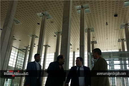 گزارش تصویری بازدید لارس اوتو، مدیر عامل شرکت بین المللی ارگاتک آلمان از نمایشگاه بین المللی شهر آفت