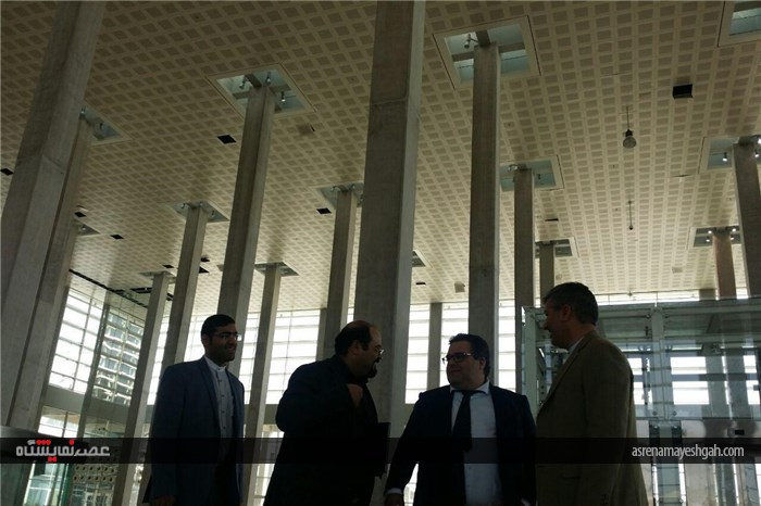 گزارش تصویری بازدید لارس اوتو، مدیر عامل شرکت بین المللی ارگاتک آلمان از نمایشگاه بین المللی شهر آفت
