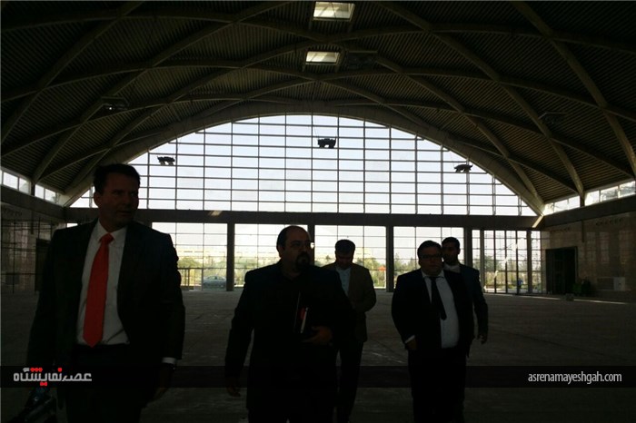 گزارش تصویری بازدید لارس اوتو، مدیر عامل شرکت بین المللی ارگاتک آلمان از نمایشگاه بین المللی شهر آفت