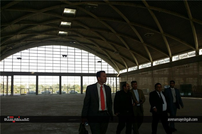 گزارش تصویری بازدید لارس اوتو، مدیر عامل شرکت بین المللی ارگاتک آلمان از نمایشگاه بین المللی شهر آفت