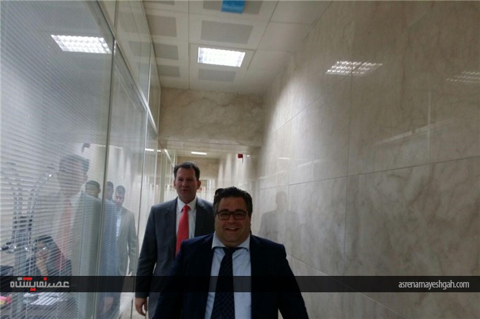 گزارش تصویری بازدید لارس اوتو، مدیر عامل شرکت بین المللی ارگاتک آلمان از نمایشگاه بین المللی شهر آفت