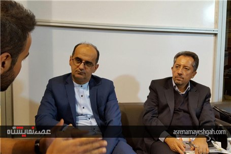 دیدار مدیران ارشد اقتصادی وصنعتی از غرفه پایگاه خبری &#171;عصر نمایشگاه&#187; و ماه نامه نمایشگاه