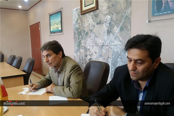 گزارش تصویری از ‎بازدید مدیر عامل نمایشگاههای جهانی کازماپروف از نمایشگاه شهر آفتاب