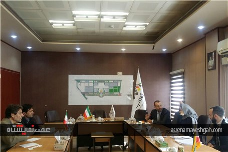 گزارش تصویری از ‎بازدید مدیر عامل نمایشگاههای جهانی کازماپروف از نمایشگاه شهر آفتاب