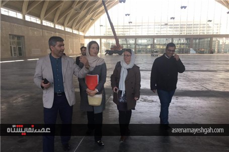 گزاش تصویری بازدید مدیر بازرگانی خارجی نمایشگاه آومای آلمان از نمایشگاه شهر آفتاب