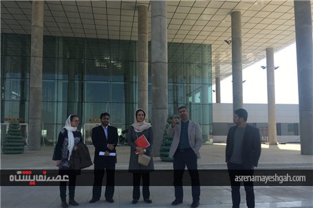 گزاش تصویری بازدید مدیر بازرگانی خارجی نمایشگاه آومای آلمان از نمایشگاه شهر آفتاب