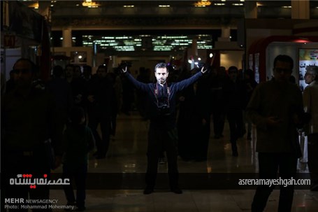 گزارش تصویری عکاسان رسانه ها در بیست و دومین نمایشگاه مطبوعات و خبرگزاری ها