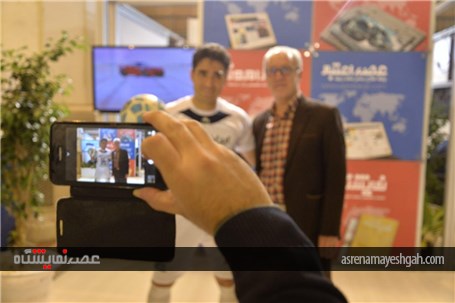 رکوردار روپایی در گینس در نمایشگاه مطبوعات +تصاویر