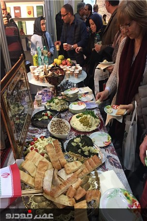 گزارش تصویری از برنامه روز ایران در نمایشگاه کتاب اتریش