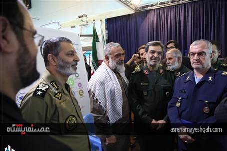 گزارش تصویری افتتاح نمایشگاه دستاوردهای سازمان بسیج مستضعفین