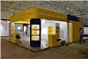 گزارش تصویری از ساخت و ساز غرفه های یازدهمین نمایشگاه بین المللی قطعات، لوازم و مجموعه های خودرو
