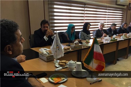 بازدید هیات نمایشگاهی ایتالیا از نمایشگاه بین المللی شهر آفتاب